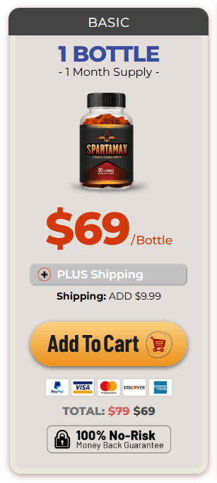 Spartamax 1 Bottle Pricing