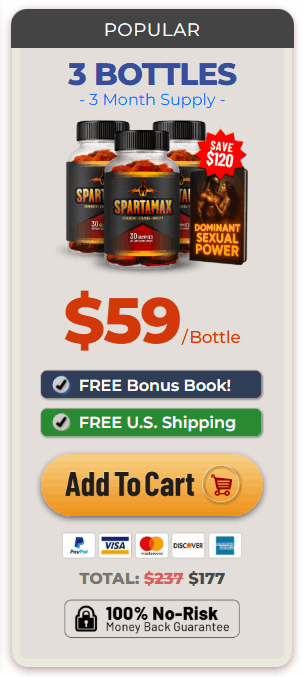Spartamax 3 Bottle Pricing